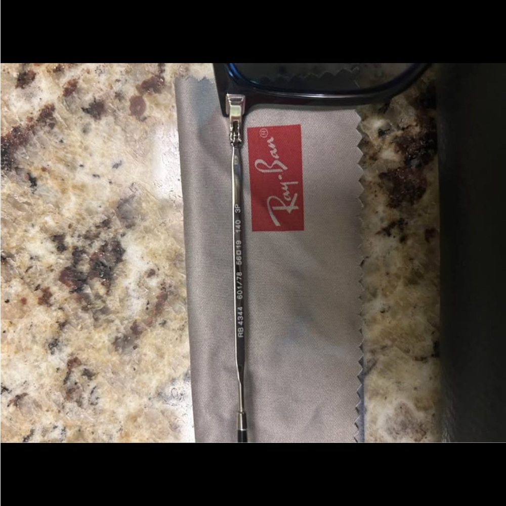 Ray-Ban Dark Frame Sunglasses - Picture 3 of 3